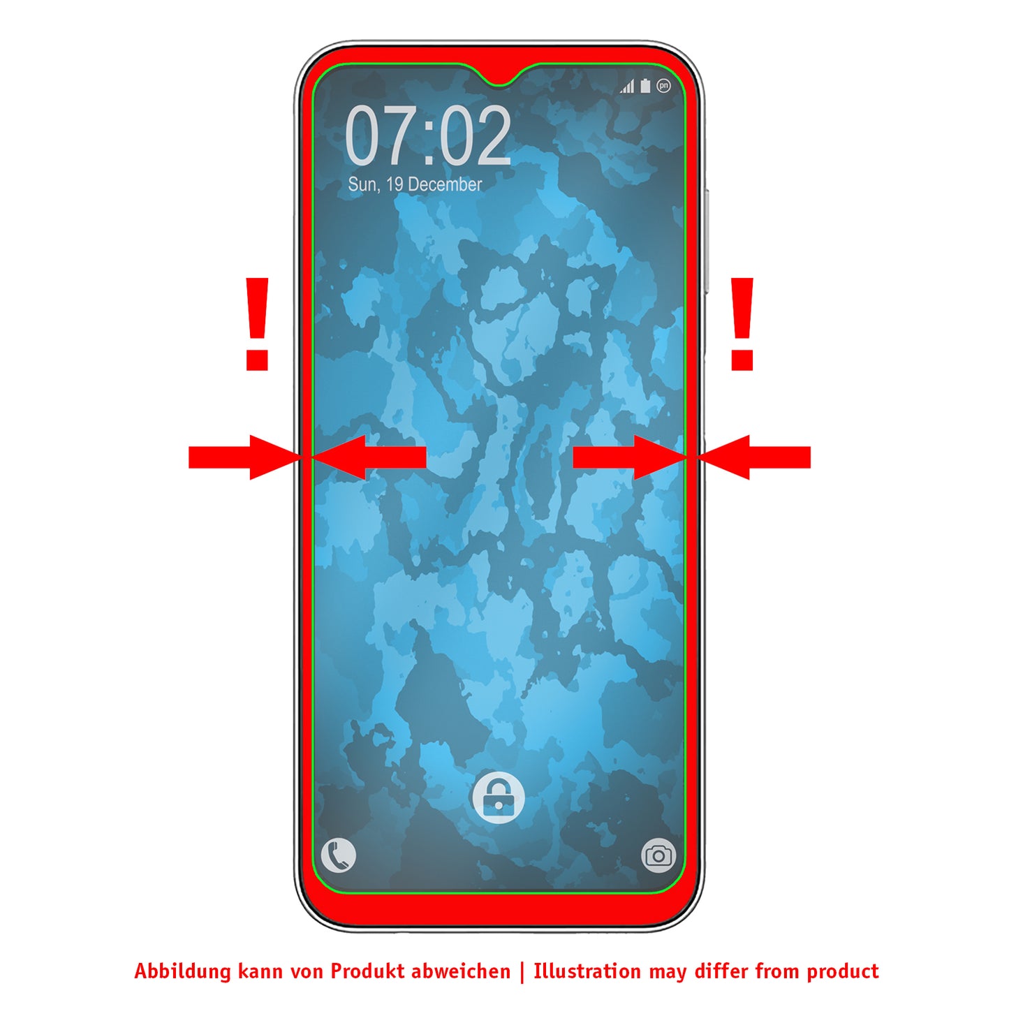 3x Glas-Folie klar für Samsung Galaxy M14 – Panzerglas für Samsung Galaxy M14
