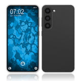 PhoneNatic Case kompatibel mit Samsung Galaxy S23 Plus – Crystal Clear Silikon Hülle crystal-case Cover