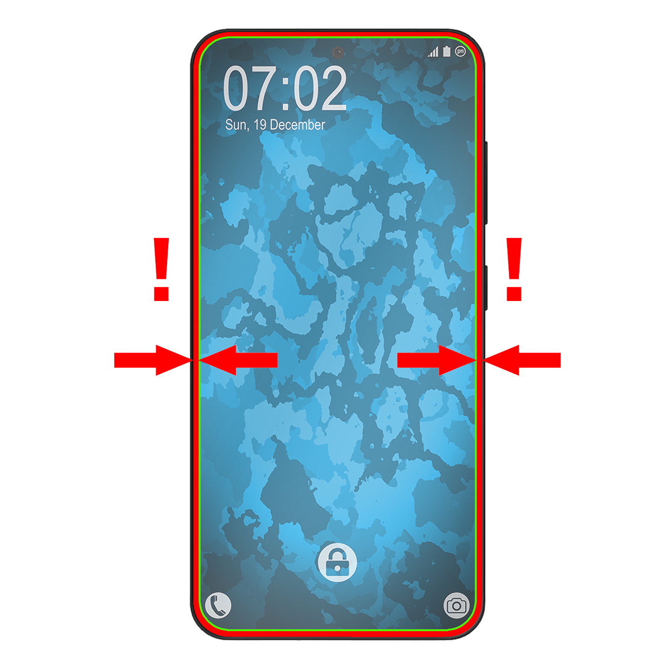 1x Glas-Folie klar  für Samsung Galaxy S23 – Panzerglas für Samsung Galaxy S23