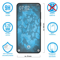 1x Glas-Folie klar  für Samsung Galaxy S23 Plus – Panzerglas für Samsung Galaxy S23 Plus
