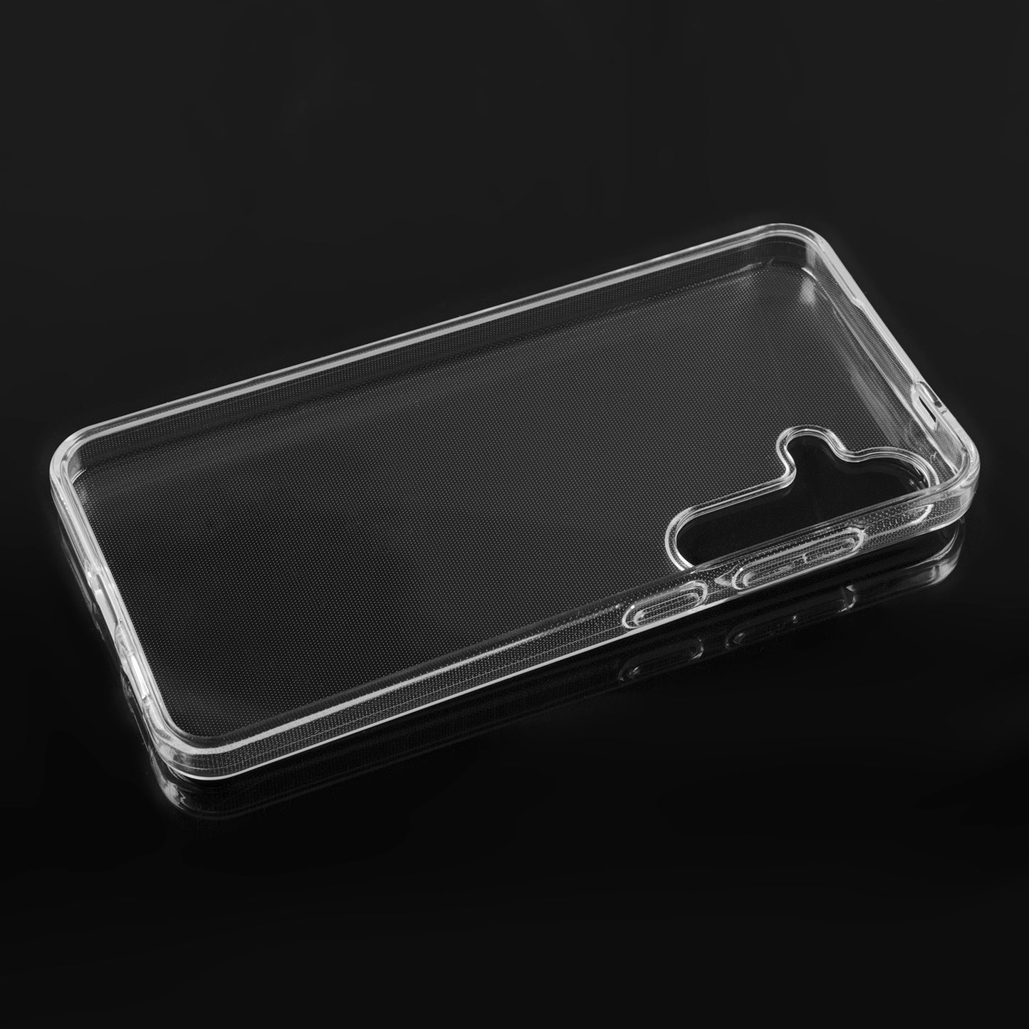 PhoneNatic Case kompatibel mit Samsung Galaxy S24 Plus – Transparent Silikon Hülle crystal-case Cover