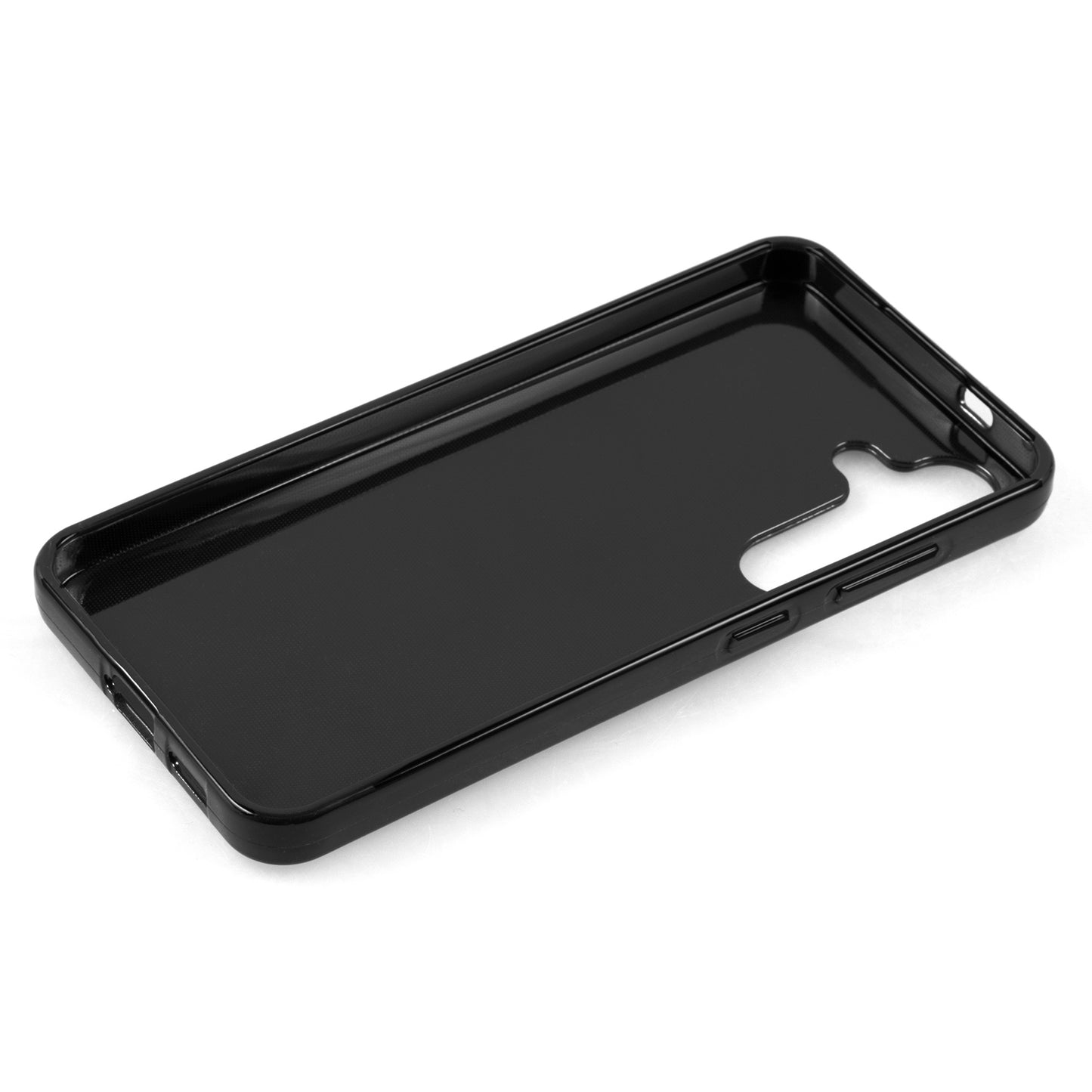 PhoneNatic Case kompatibel mit Samsung Galaxy S25 – Schwarz Silikon Hülle crystal-case Cover
