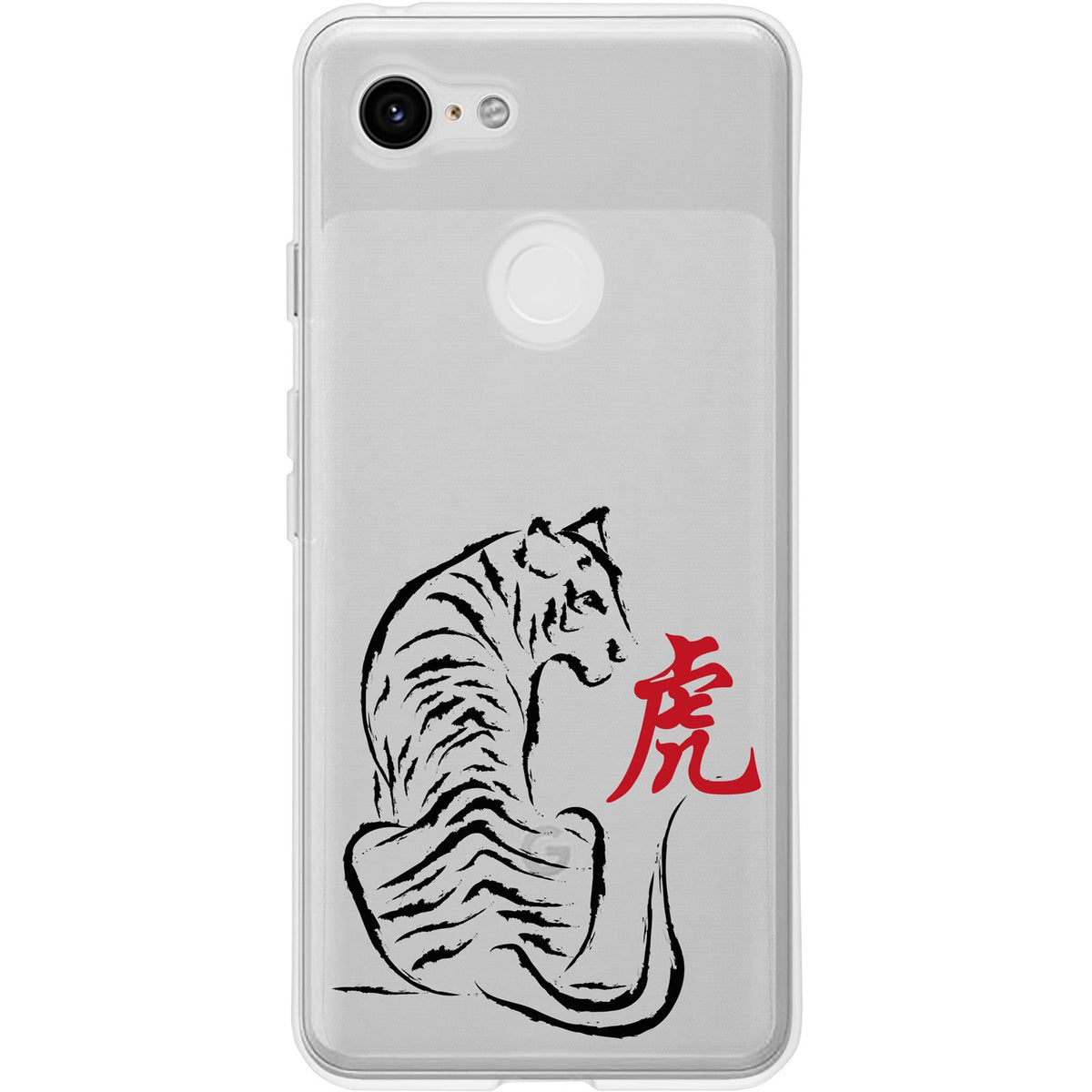 Case für Google Pixel 3 Silikon-Hülle Tierkreis Chinesisch M3 – Ansicht 2
