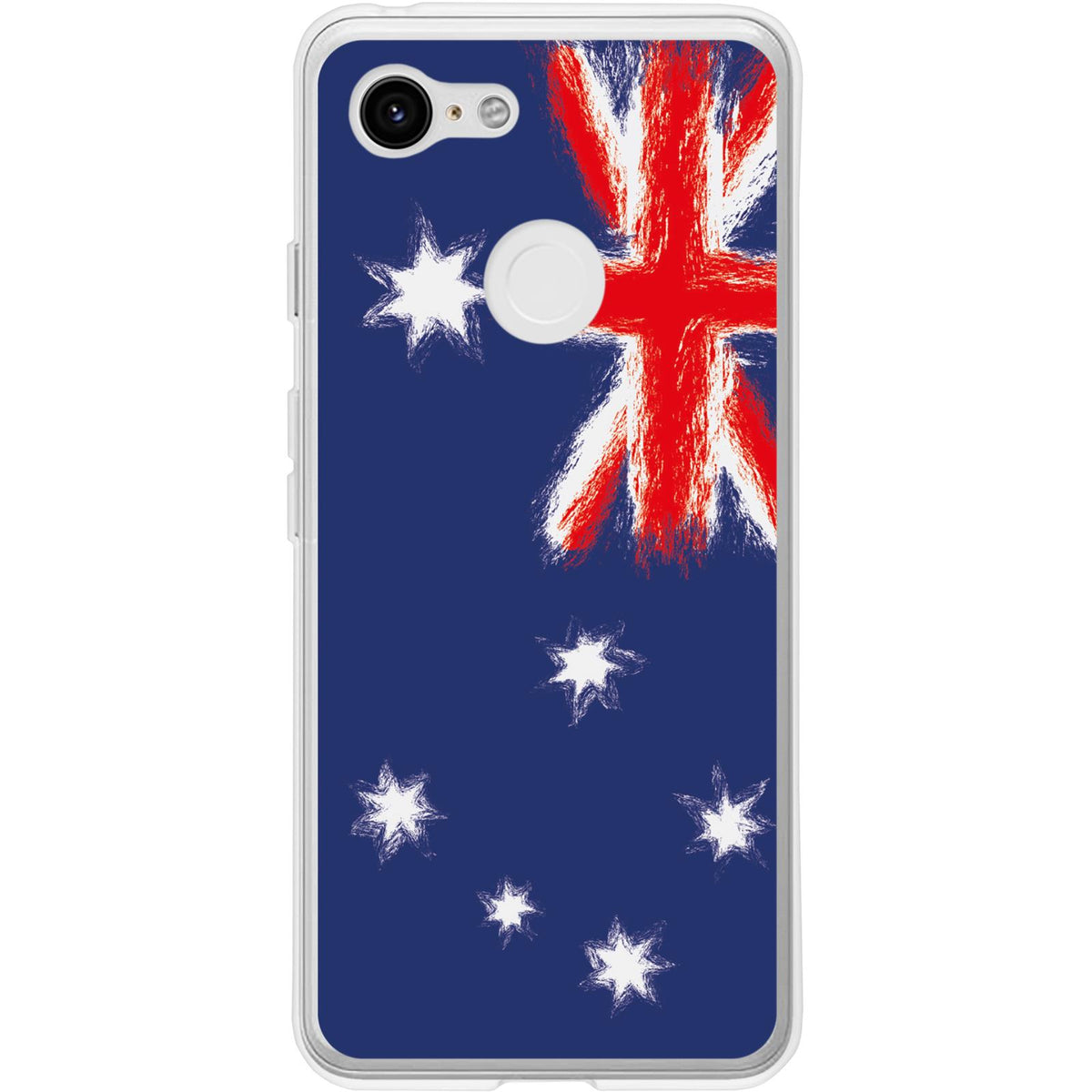 Case für Google Pixel 3 Silikon-Hülle WM Australien M2 – Ansicht 2