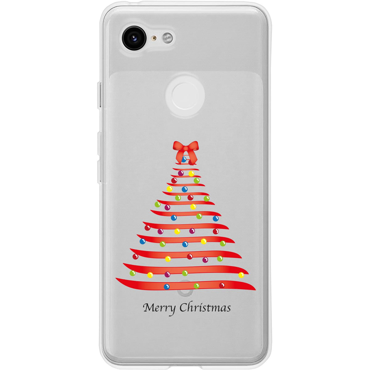 Case für Google Pixel 3 Silikon-Hülle X Mas Weihnachten Weihnachtsbaum M1 – Ansicht 2
