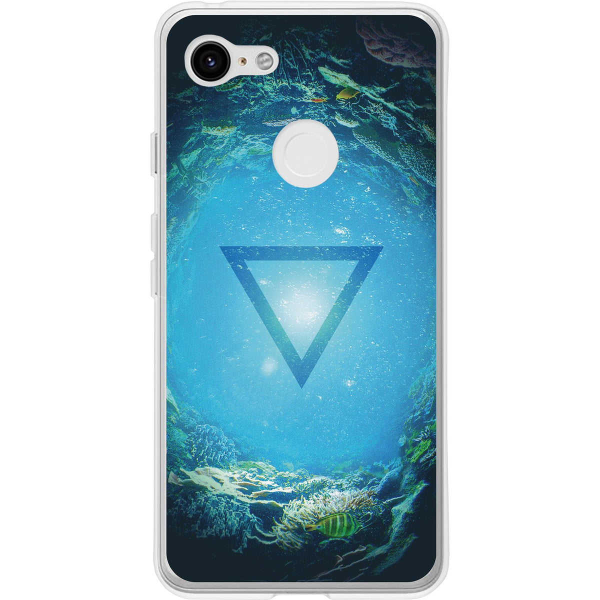 Case für Google Pixel 3 XL Silikon-Hülle Element Wasser M4 – Ansicht 2