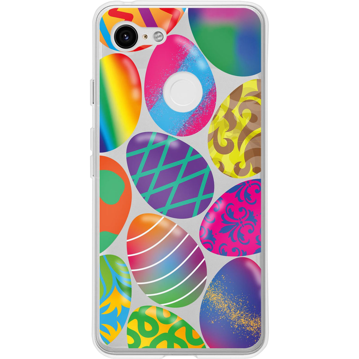 Case für Google Pixel 3 XL Silikon-Hülle Ostern M3 – Ansicht 2