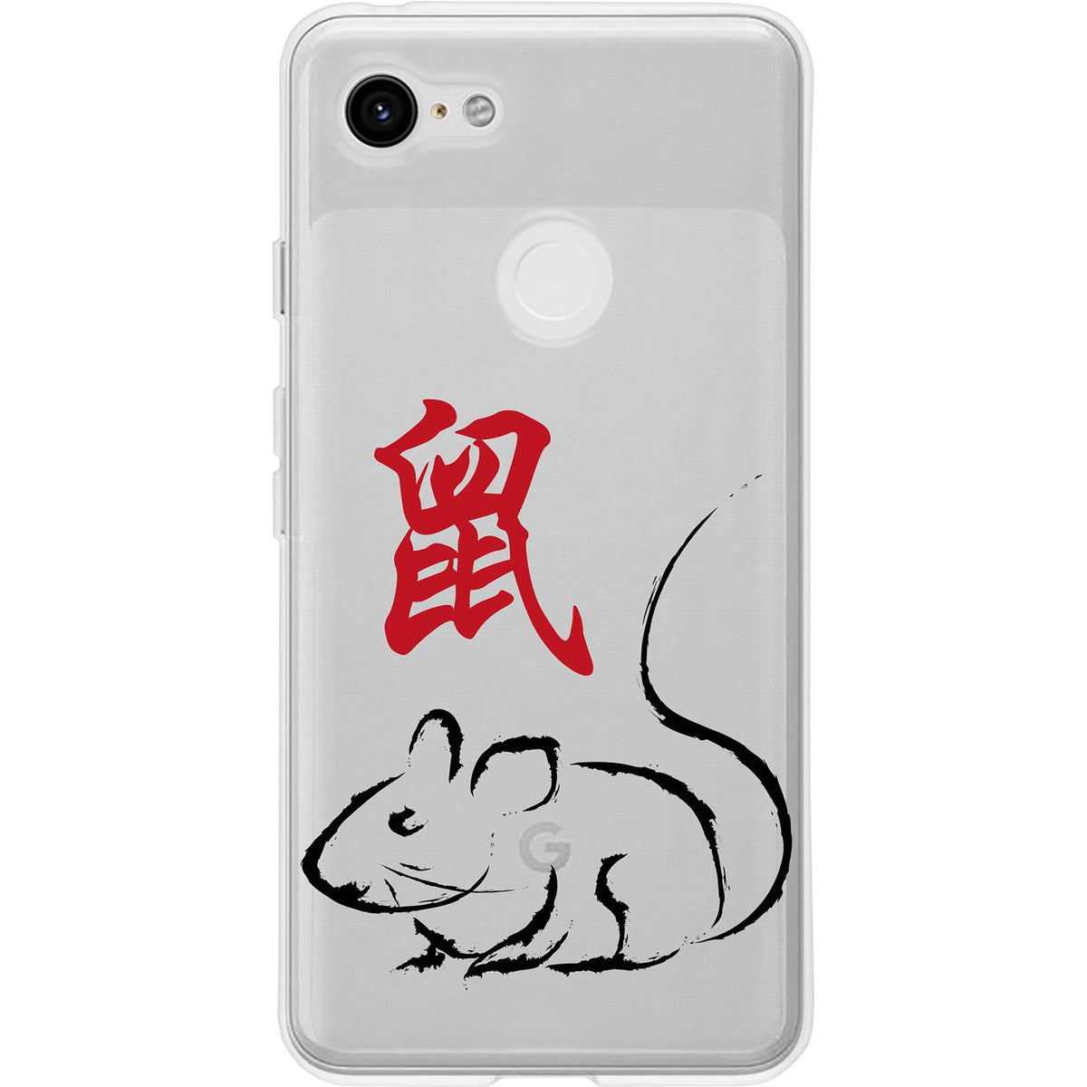 Case für Google Pixel 3 XL Silikon-Hülle Tierkreis Chinesisch M1 – Ansicht 2