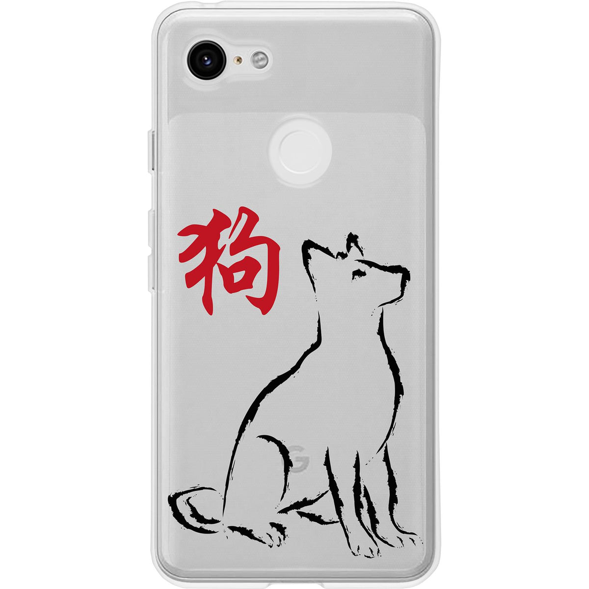 Case für Google Pixel 3 XL Silikon-Hülle Tierkreis Chinesisch M11 – Ansicht 2