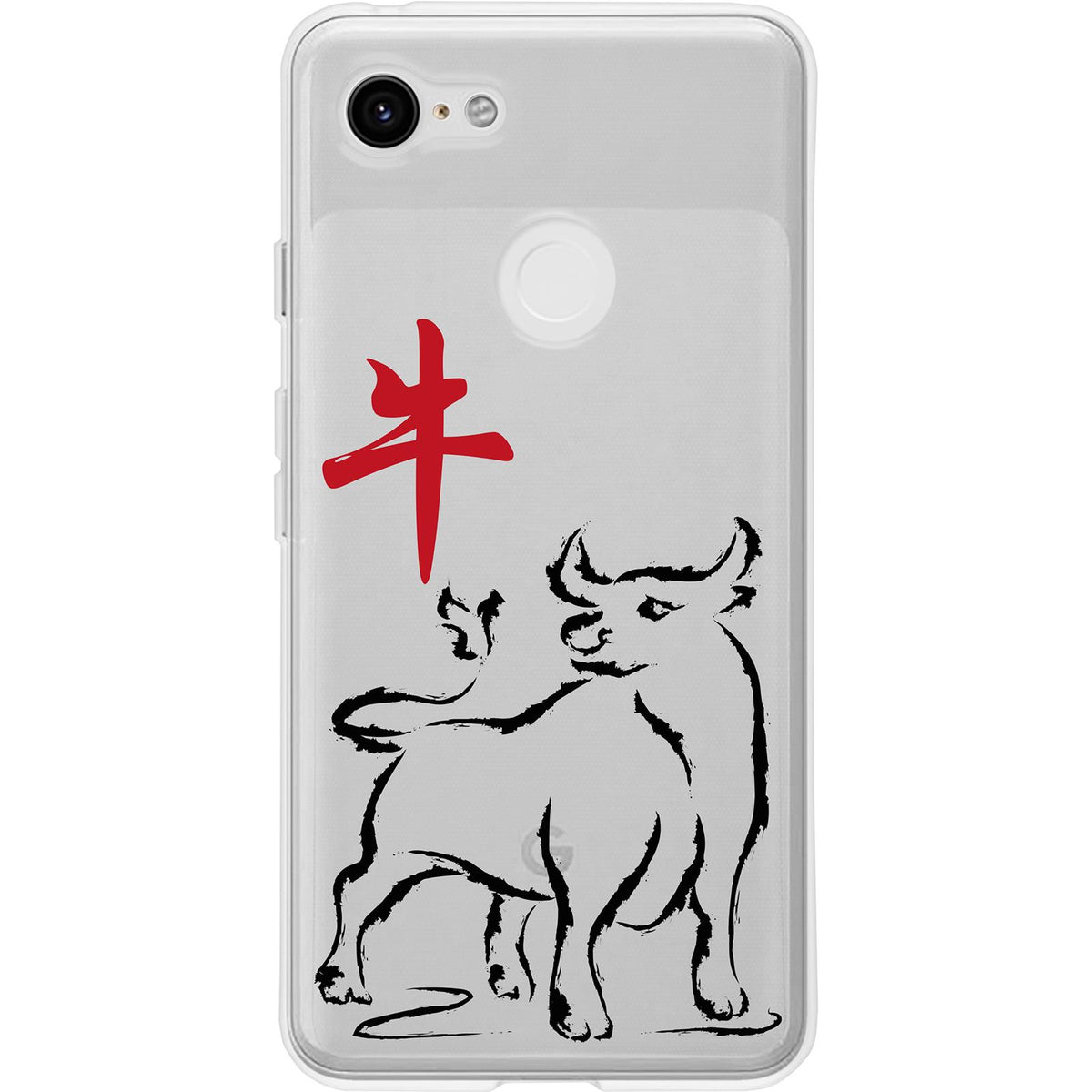 Case für Google Pixel 3 XL Silikon-Hülle Tierkreis Chinesisch M2 – Ansicht 2