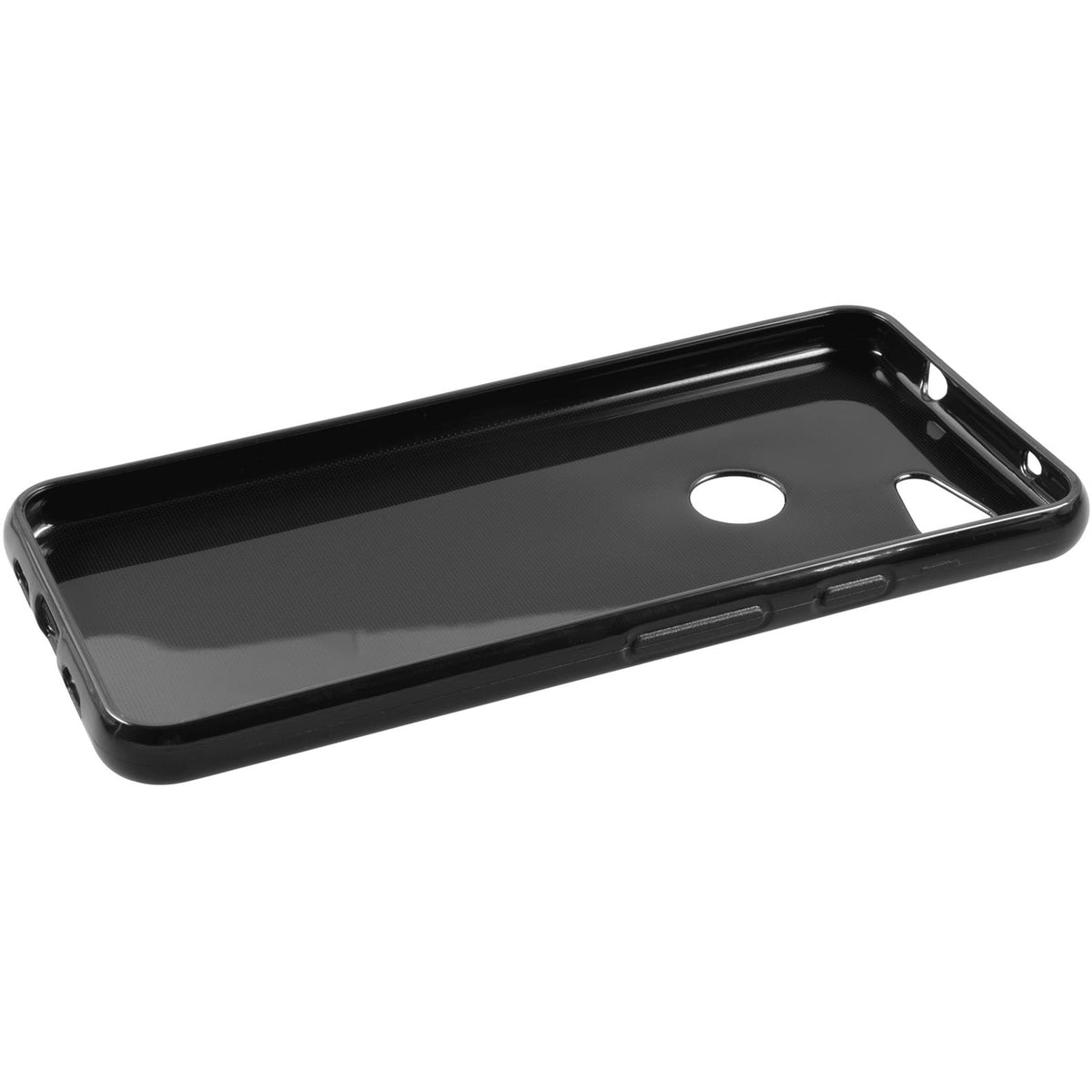 Case für Google Pixel 3a - schwarz Silikon Hülle – Ansicht 3