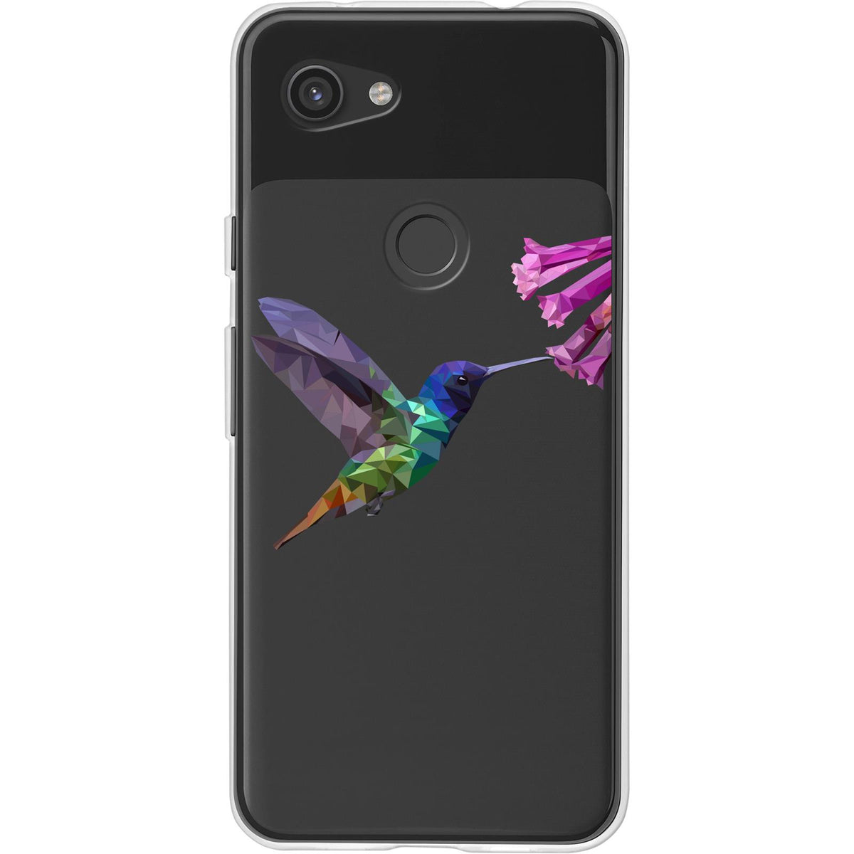 Case für Google Pixel 3a XL Silikon-Hülle Vektor Tiere Kolibri M3 – Ansicht 2