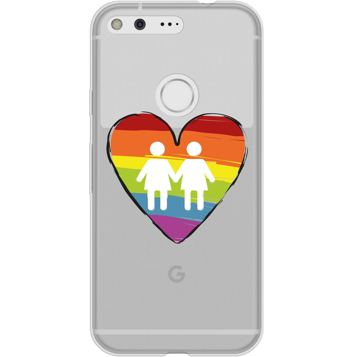 Case für Google Pixel Silikon-Hülle pride Frauen M4 – Ansicht 2