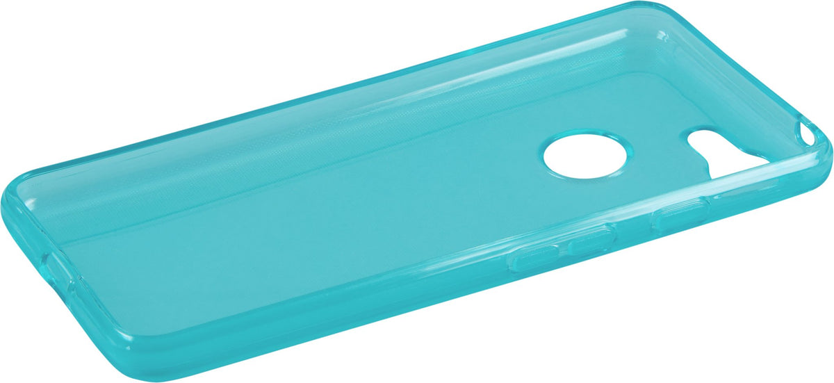 Case für Google Pixel 3 XL - türkis Silikon Hülle transparent – Ansicht 3