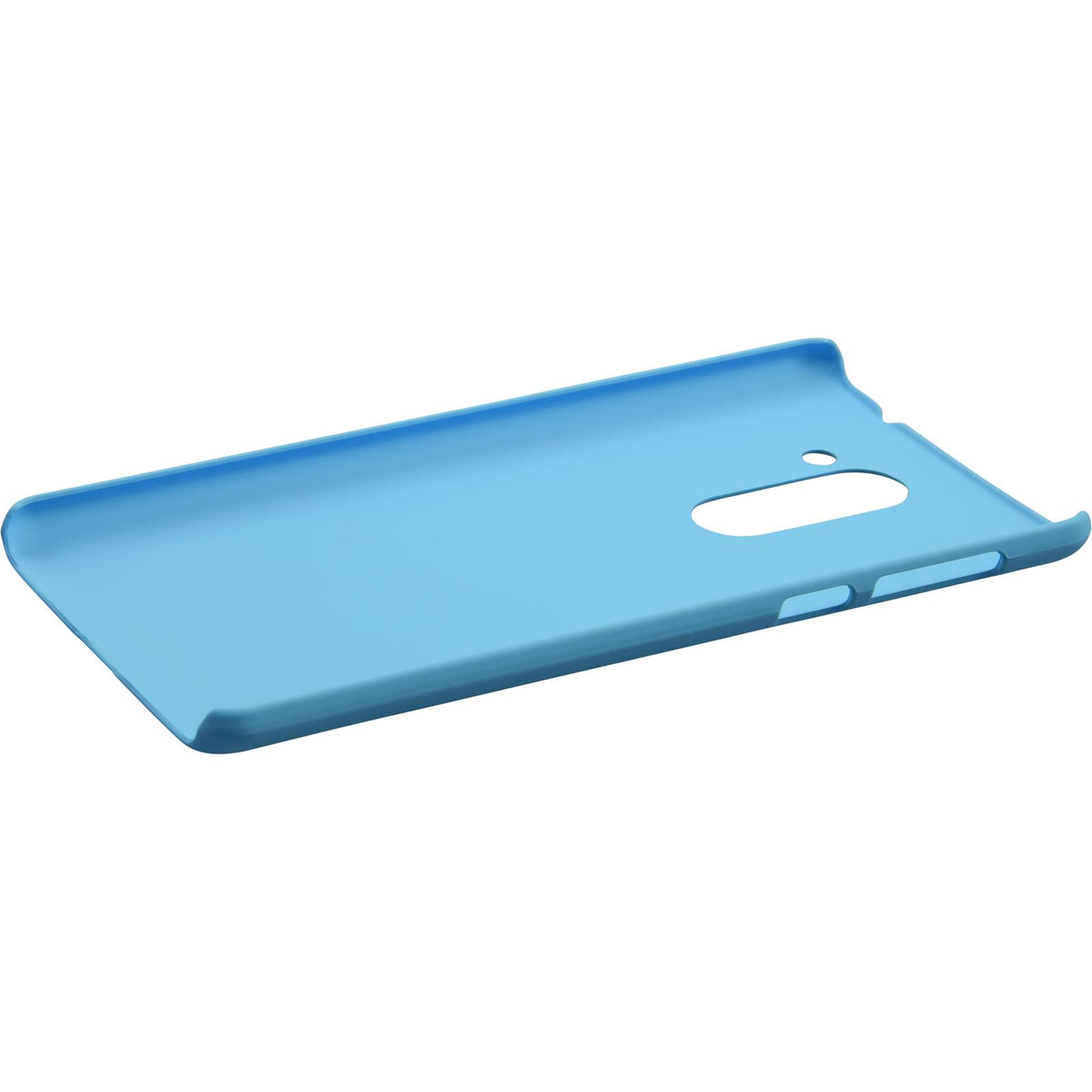 Case für Huawei Honor 6x - Hülle hellblau gummiert Hard-case – Ansicht 4