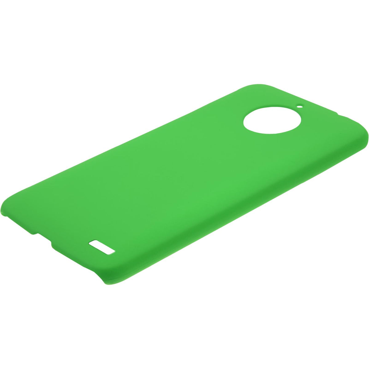 Case für Lenovo Moto E4 (EU Version) - Hülle grün gummiert Hard-case – Ansicht 5