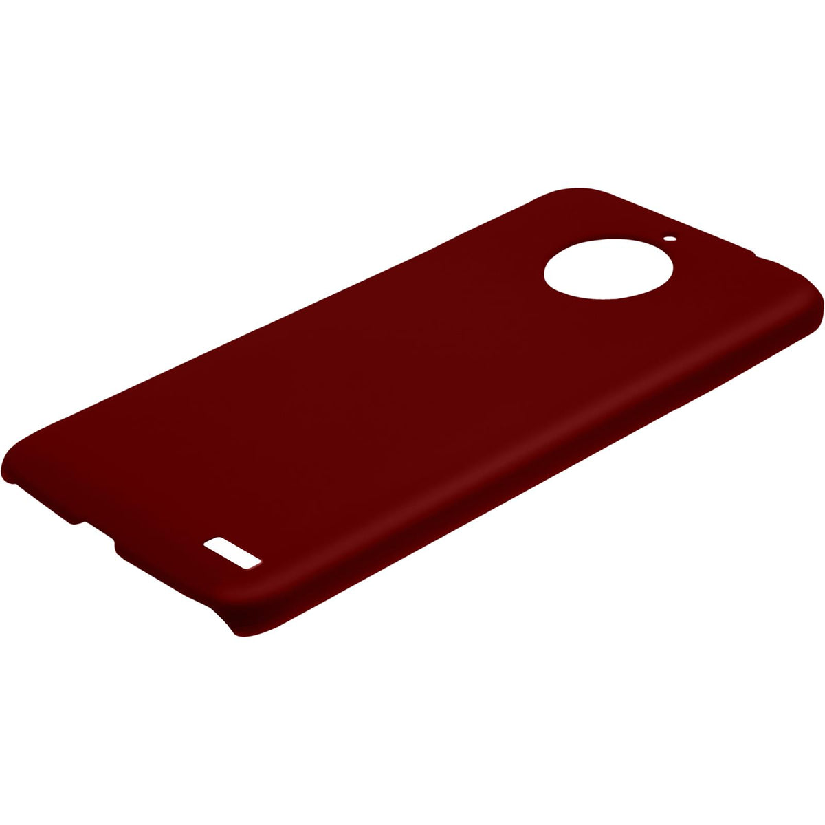 Case für Lenovo Moto E4 (EU Version) - Hülle rot gummiert Hard-case – Ansicht 5