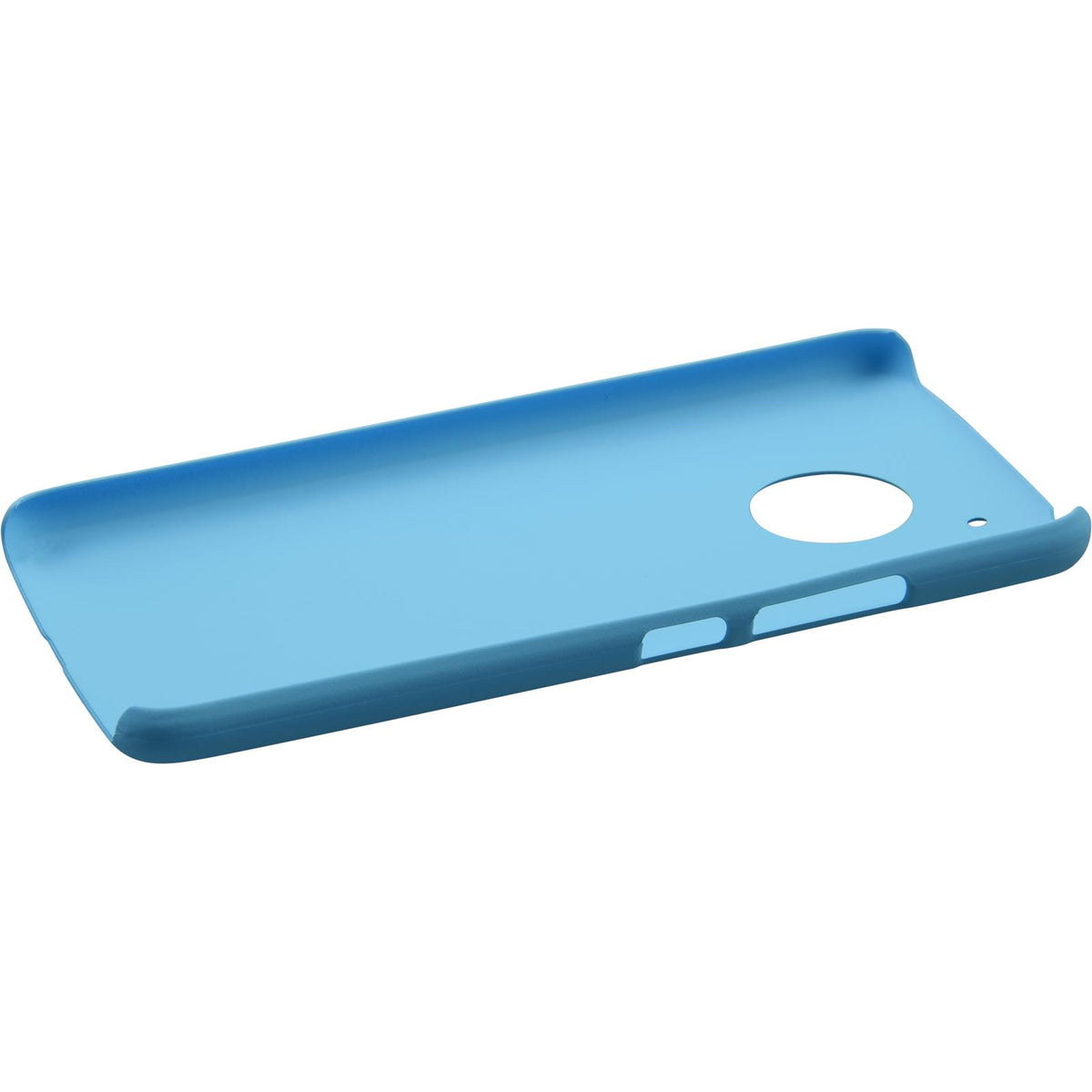 Case für Lenovo Moto G5 - Hülle hellblau gummiert Hard-case – Ansicht 4