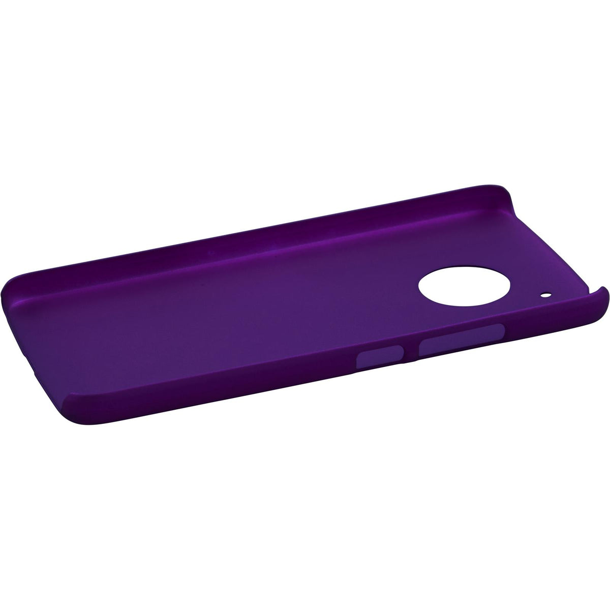 Case für Lenovo Moto G5 - Hülle lila gummiert Hard-case – Ansicht 4
