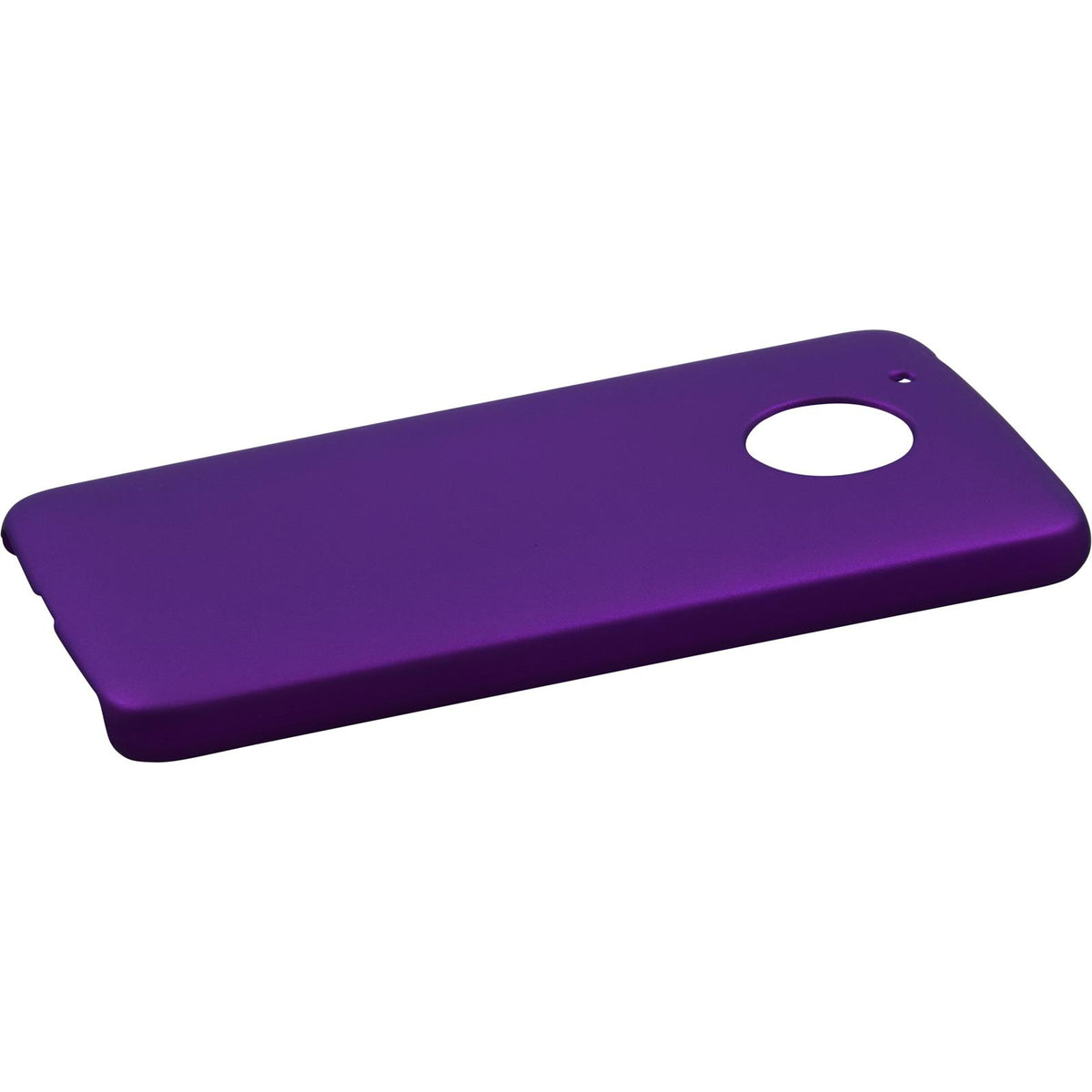 Case für Lenovo Moto G5 - Hülle lila gummiert Hard-case – Ansicht 5