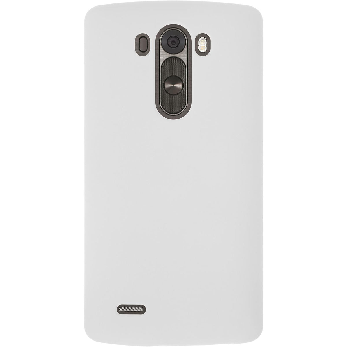 Case für LG G3 - Hülle weiß gummiert Hard-case – Ansicht 3
