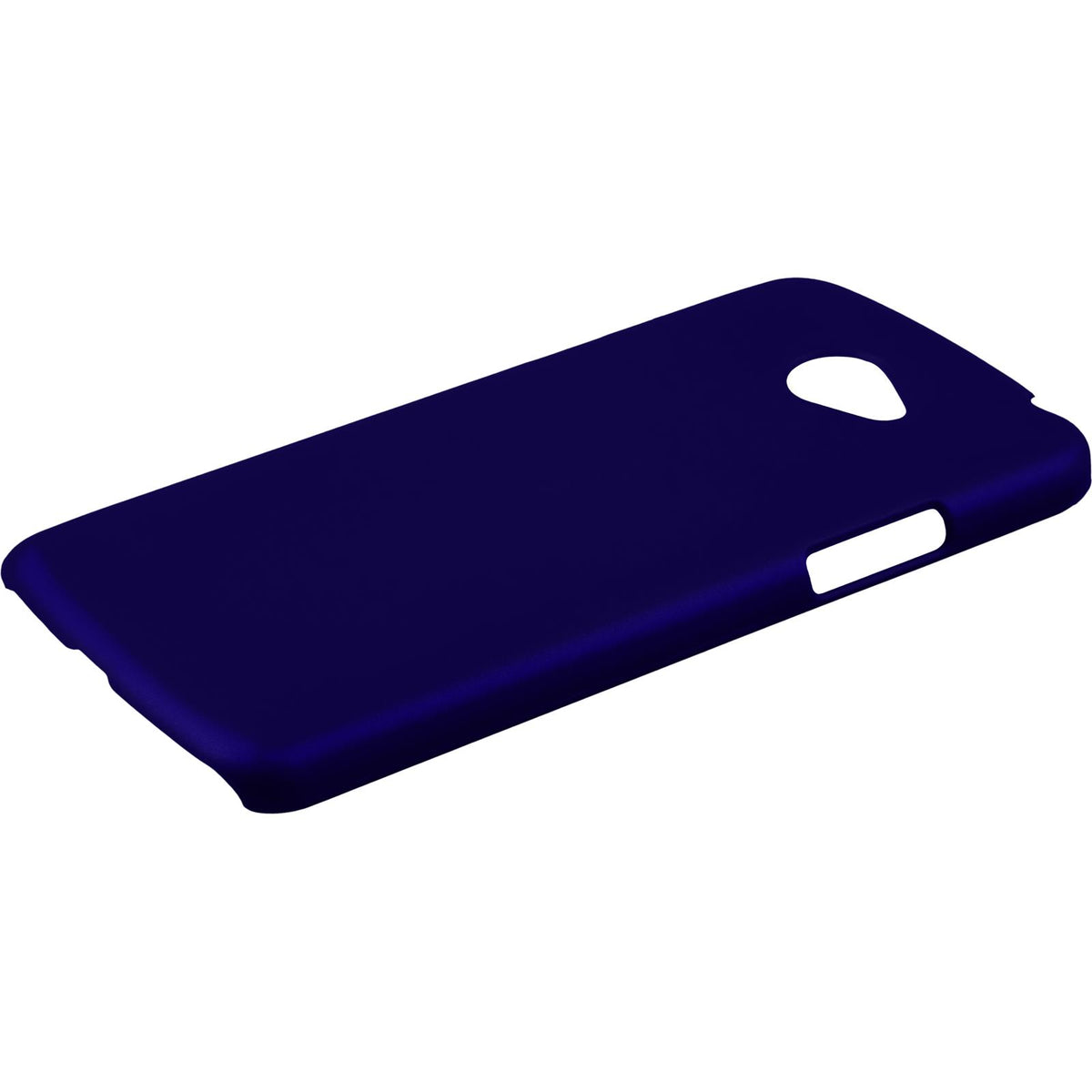 Case für LG K5 - Hülle blau gummiert Hard-case – Ansicht 5