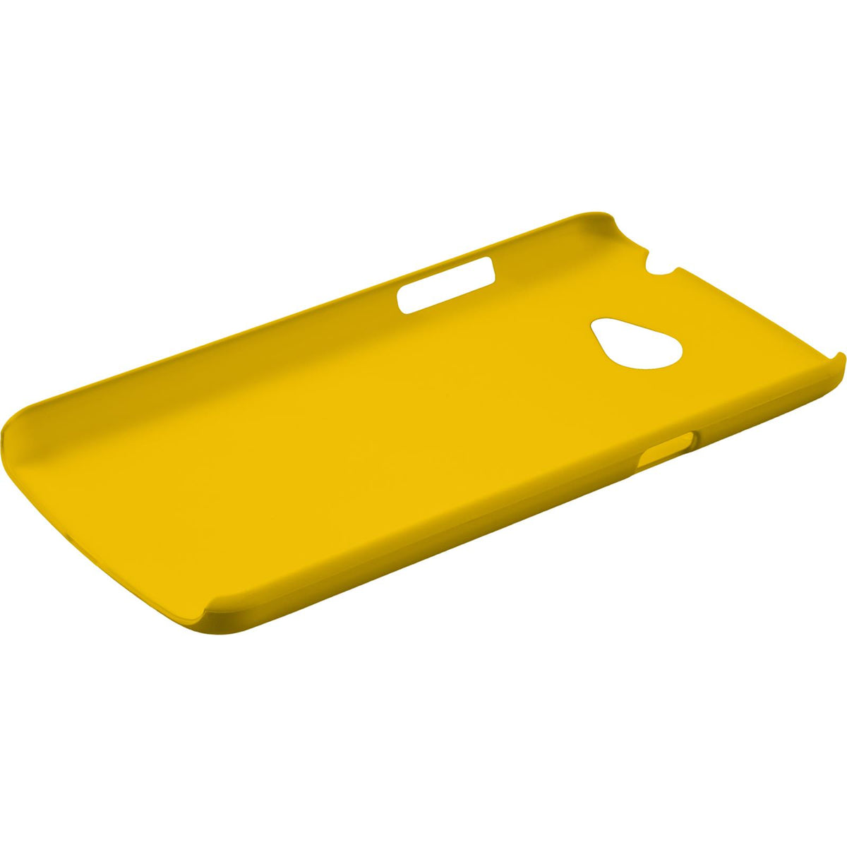 Case für LG K5 - Hülle gelb gummiert Hard-case – Ansicht 4