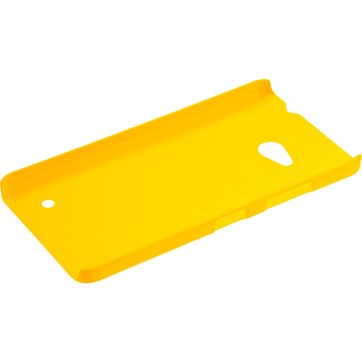Case für Microsoft Lumia 640 - Hülle gelb gummiert Hard-case – Ansicht 4