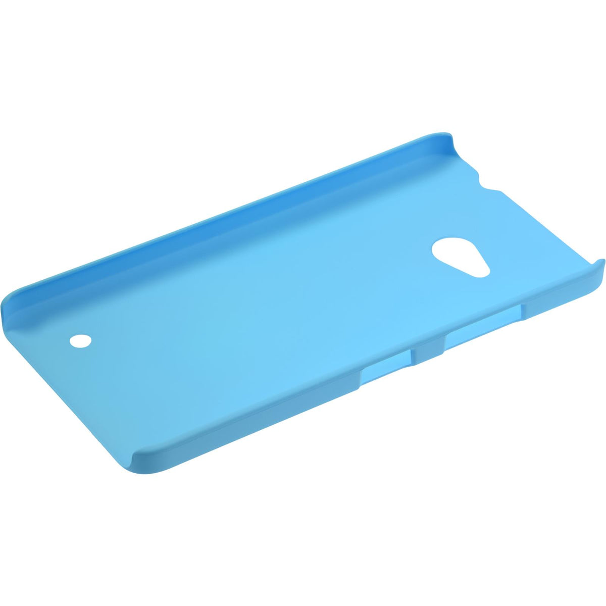 Case für Microsoft Lumia 640 - Hülle hellblau gummiert Hard-case – Ansicht 4