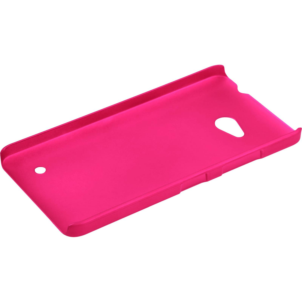 Case für Microsoft Lumia 640 - Hülle pink gummiert Hard-case – Ansicht 4