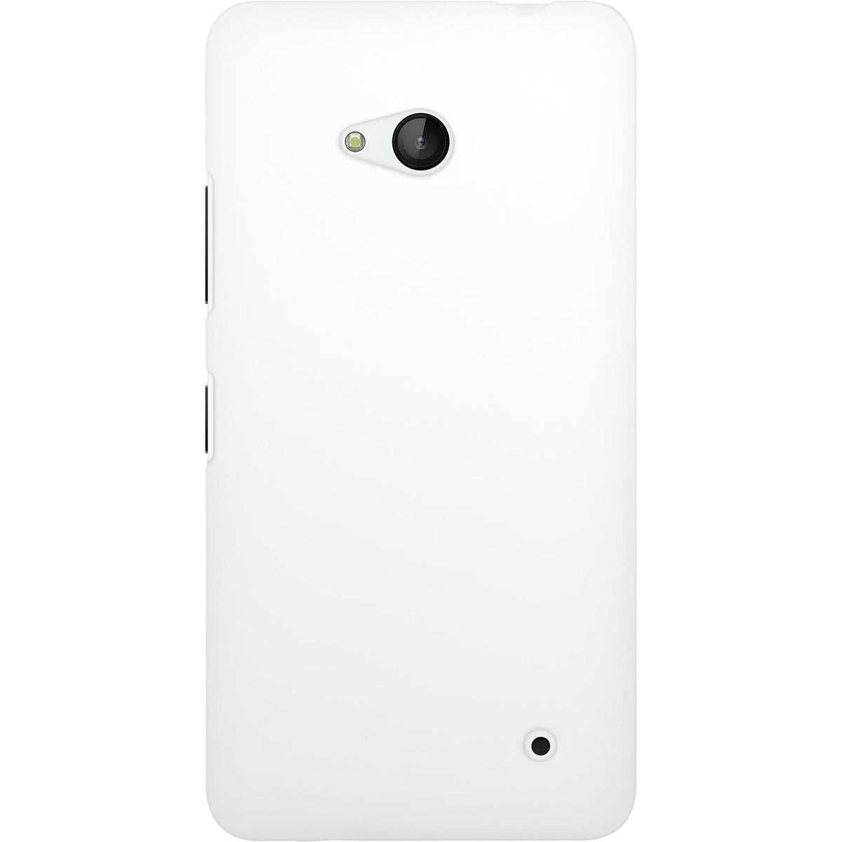 Case für Microsoft Lumia 640 - Hülle weiß gummiert Hard-case – Ansicht 3