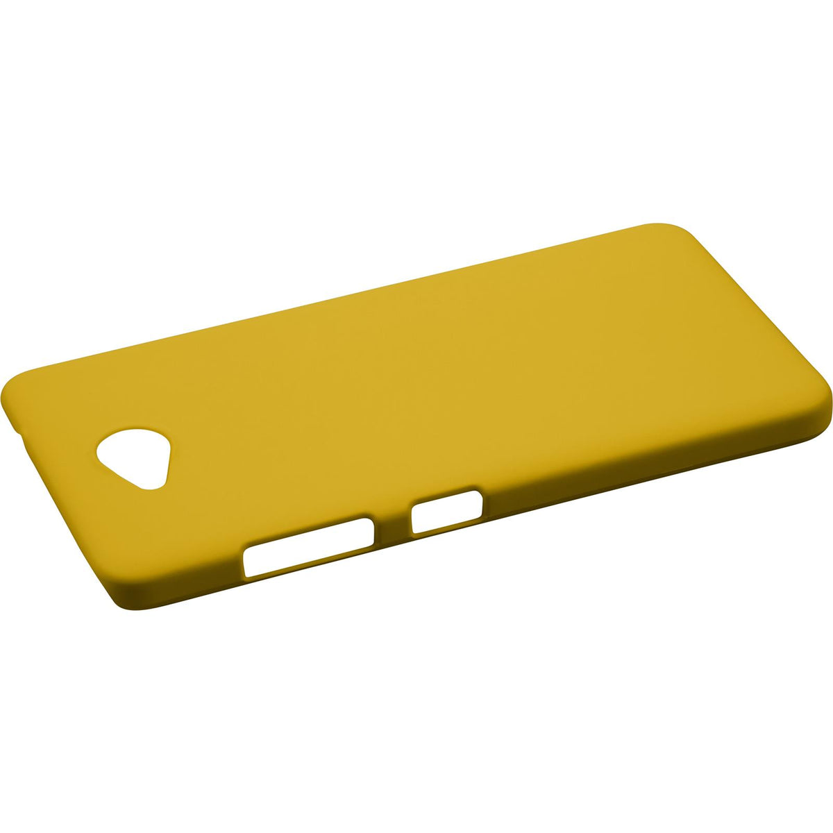 Case für Microsoft Lumia 650 - Hülle gelb gummiert Hard-case – Ansicht 5
