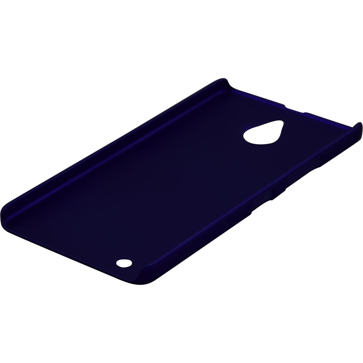 Case für Microsoft Lumia 850 - Hülle blau gummiert Hard-case – Ansicht 4