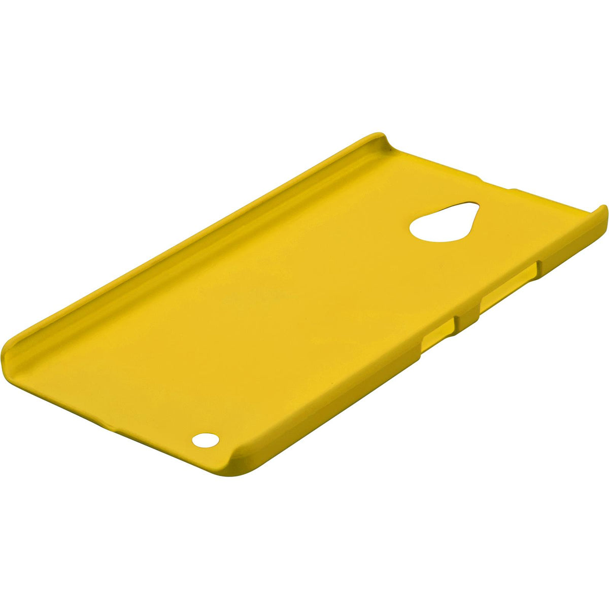 Case für Microsoft Lumia 850 - Hülle gelb gummiert Hard-case – Ansicht 4