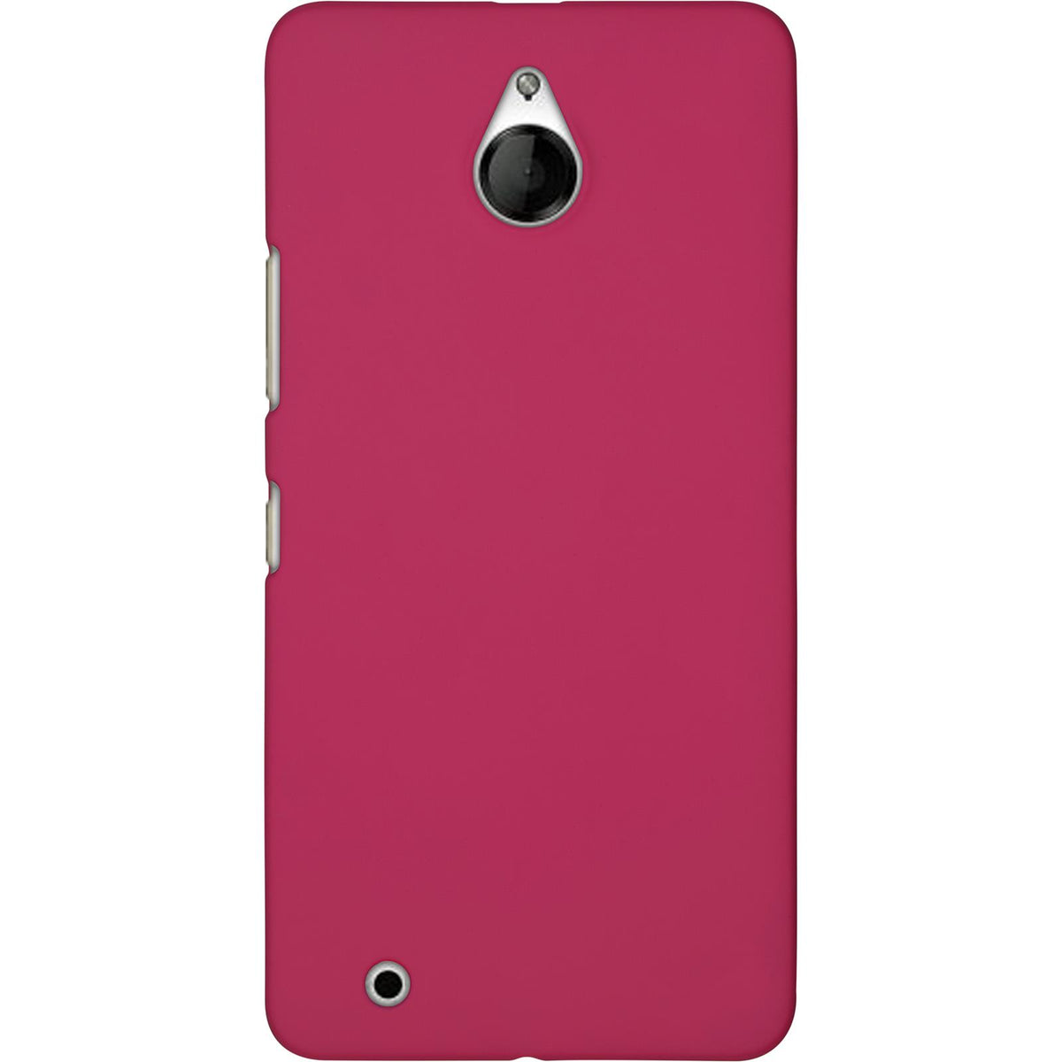 Case für Microsoft Lumia 850 - Hülle pink gummiert Hard-case – Ansicht 3