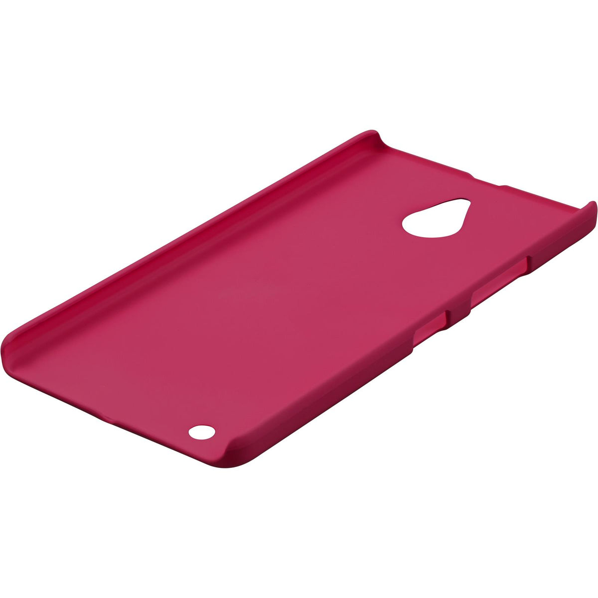 Case für Microsoft Lumia 850 - Hülle pink gummiert Hard-case – Ansicht 4