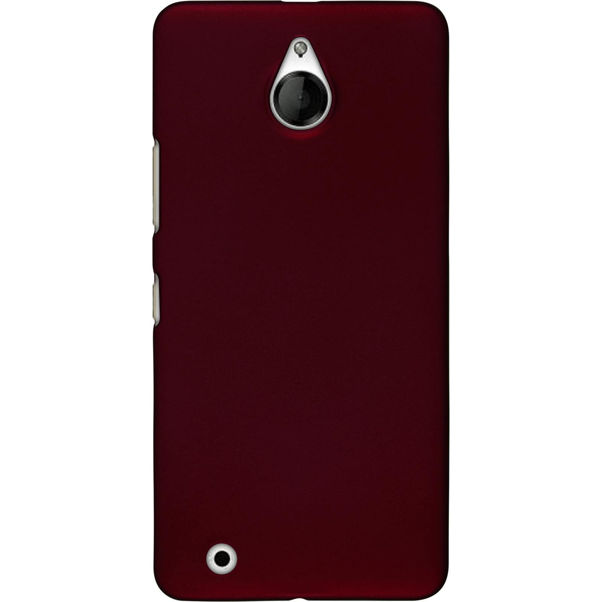 Case für Microsoft Lumia 850 - Hülle rot gummiert Hard-case – Ansicht 3