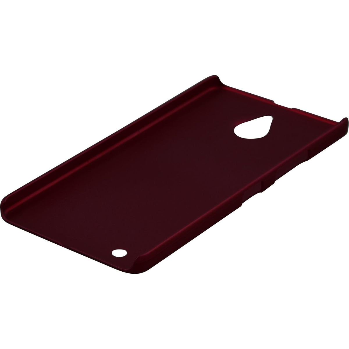 Case für Microsoft Lumia 850 - Hülle rot gummiert Hard-case – Ansicht 4