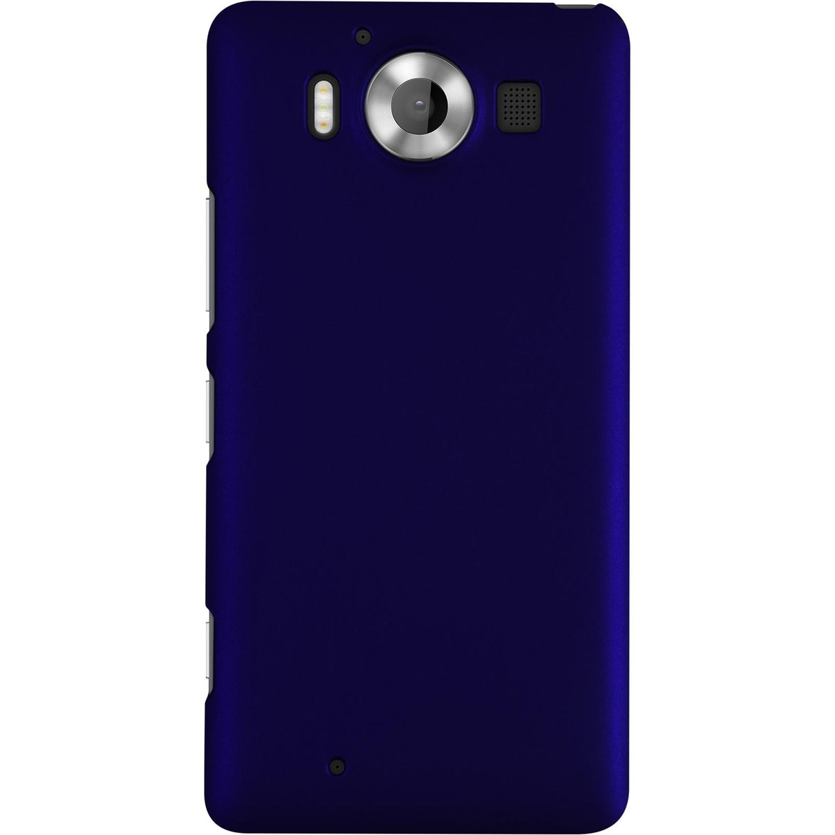 Case für Microsoft Lumia 950 - Hülle blau gummiert Hard-case – Ansicht 3