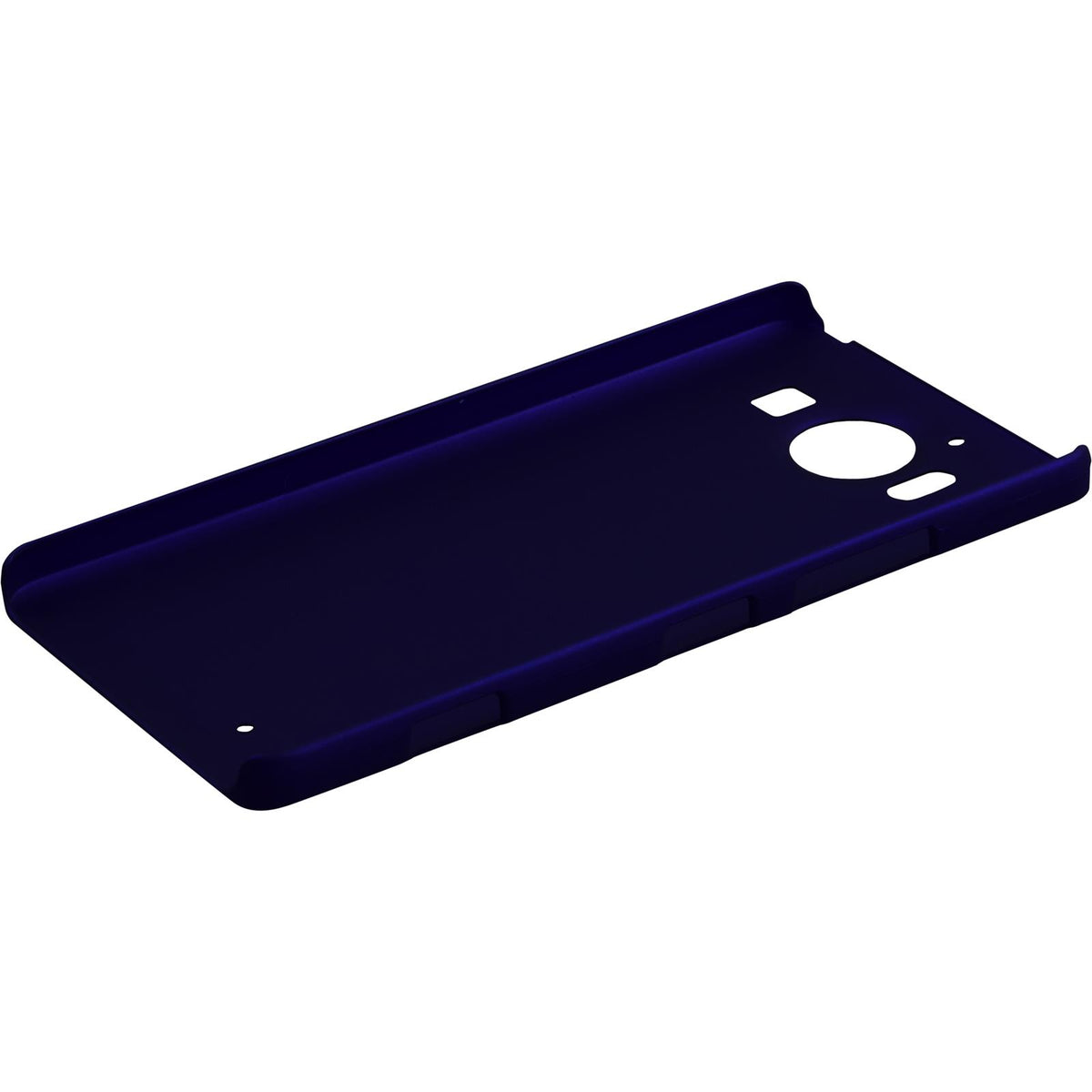 Case für Microsoft Lumia 950 - Hülle blau gummiert Hard-case – Ansicht 4