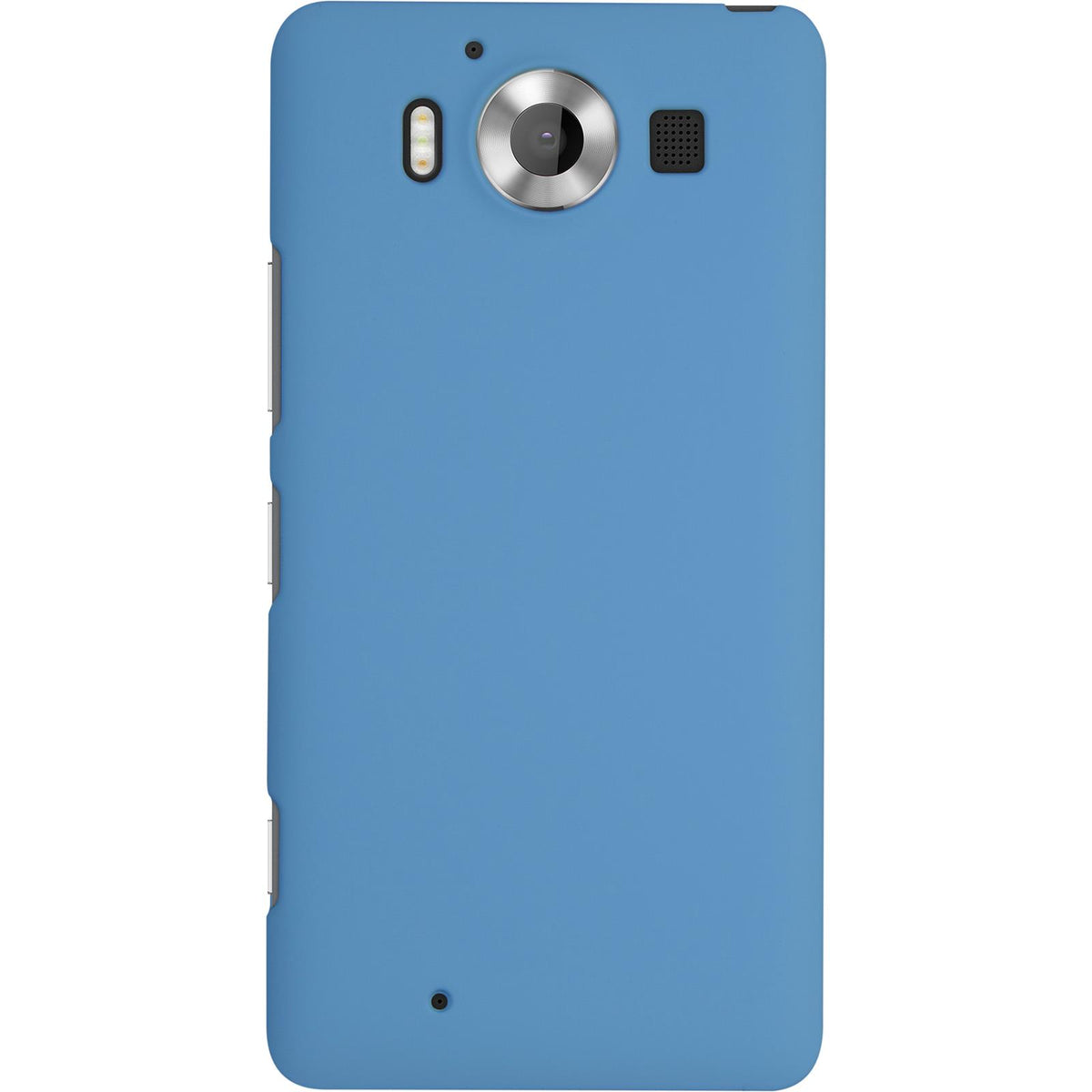 Case für Microsoft Lumia 950 - Hülle hellblau gummiert Hard-case – Ansicht 3