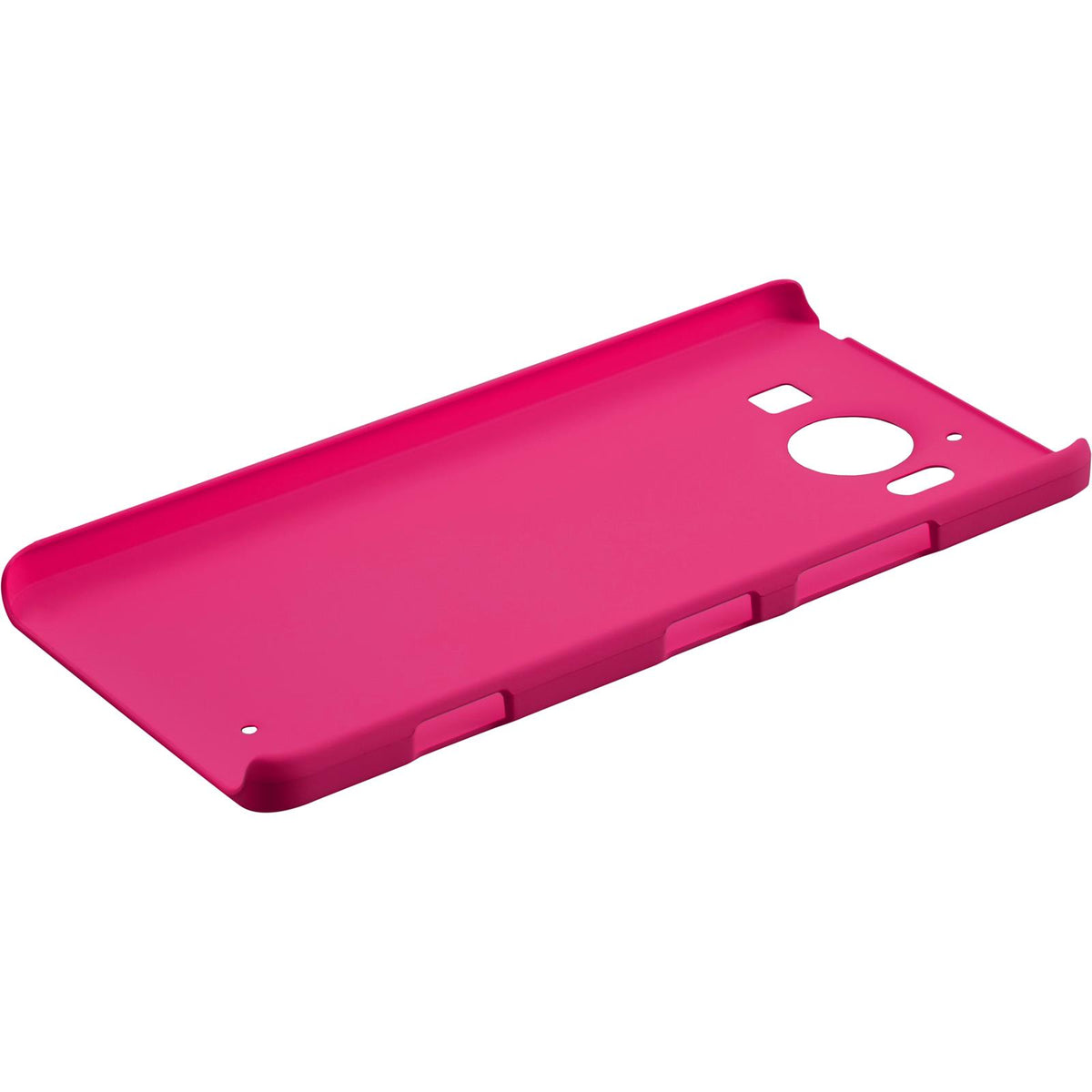 Case für Microsoft Lumia 950 - Hülle pink gummiert Hard-case – Ansicht 4