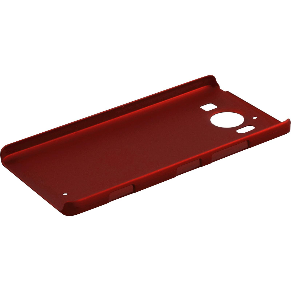 Case für Microsoft Lumia 950 - Hülle rot gummiert Hard-case – Ansicht 4