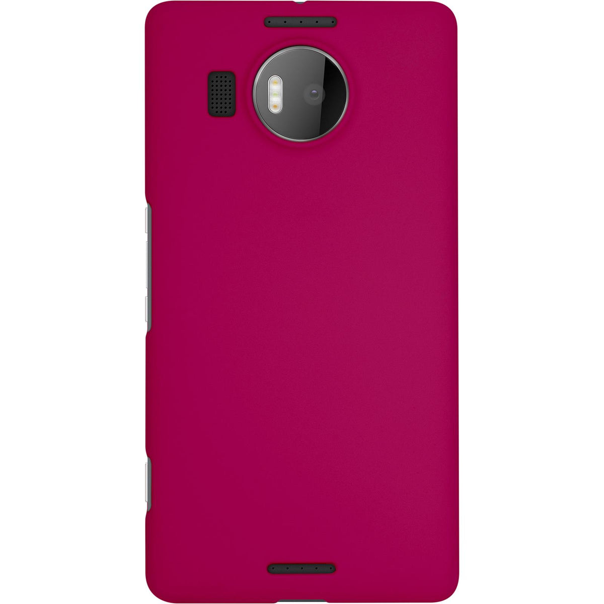 Case für Microsoft Lumia 950 XL - Hülle pink gummiert Hard-case – Ansicht 3
