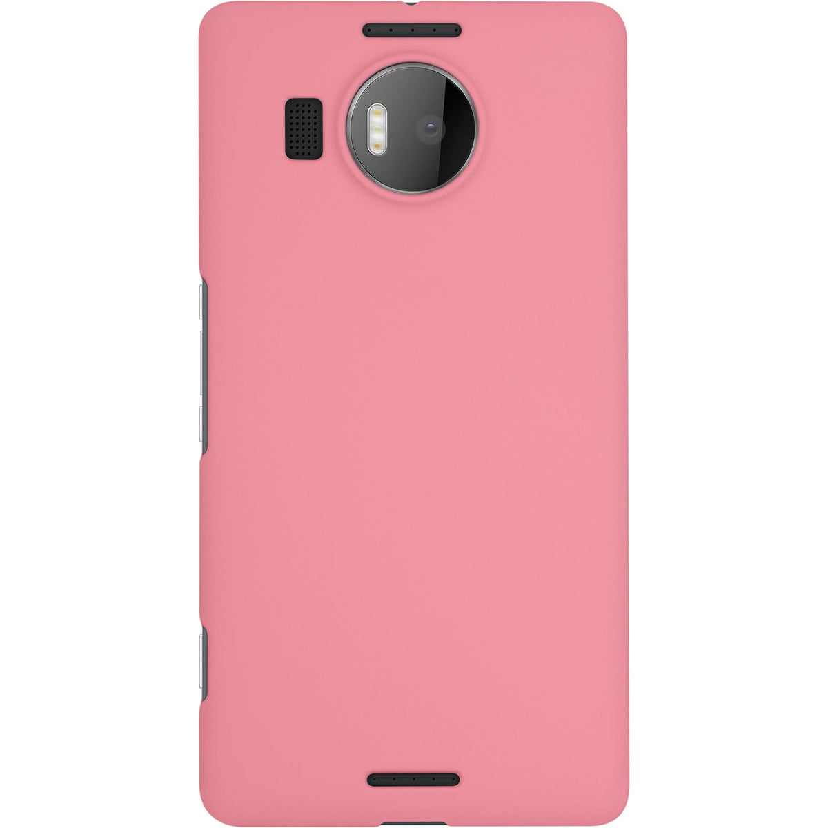 Case für Microsoft Lumia 950 XL - Hülle rosa gummiert Hard-case – Ansicht 3