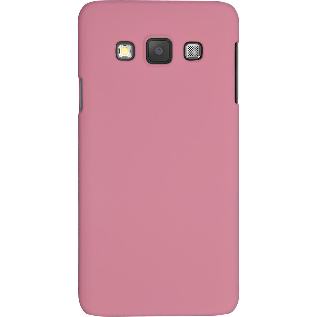 Case für Samsung Galaxy A3 (A300) - Hülle rosa gummiert Hard-case – Ansicht 3