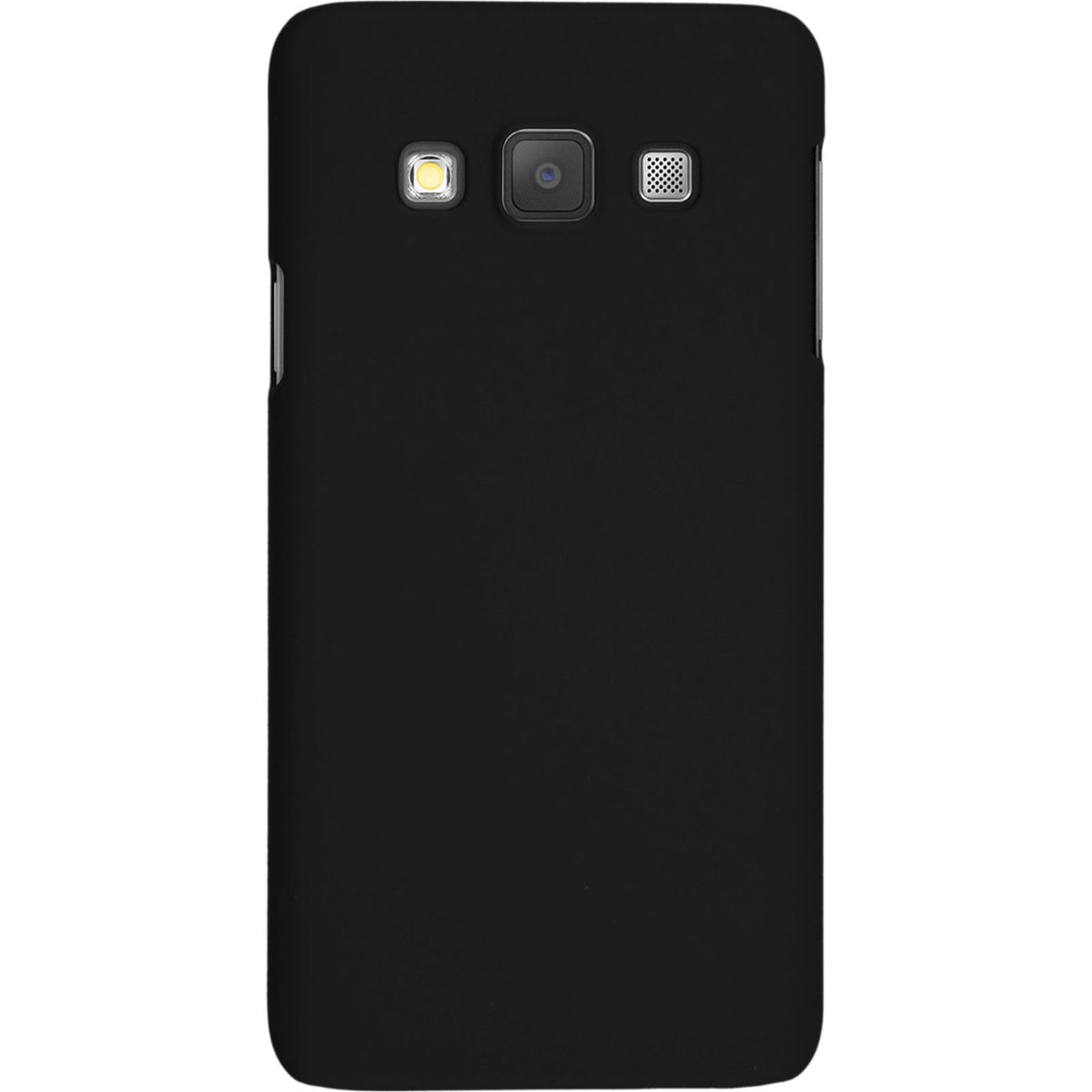 Case für Samsung Galaxy A3 (A300) - Hülle schwarz gummiert Hard-case – Ansicht 3