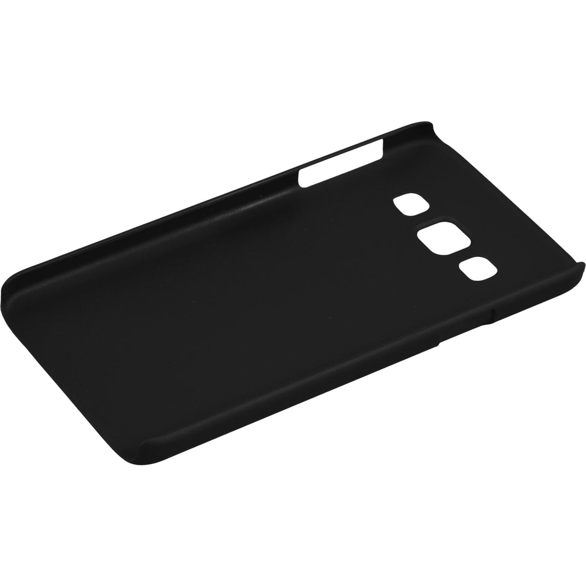 Case für Samsung Galaxy A3 (A300) - Hülle schwarz gummiert Hard-case – Ansicht 4