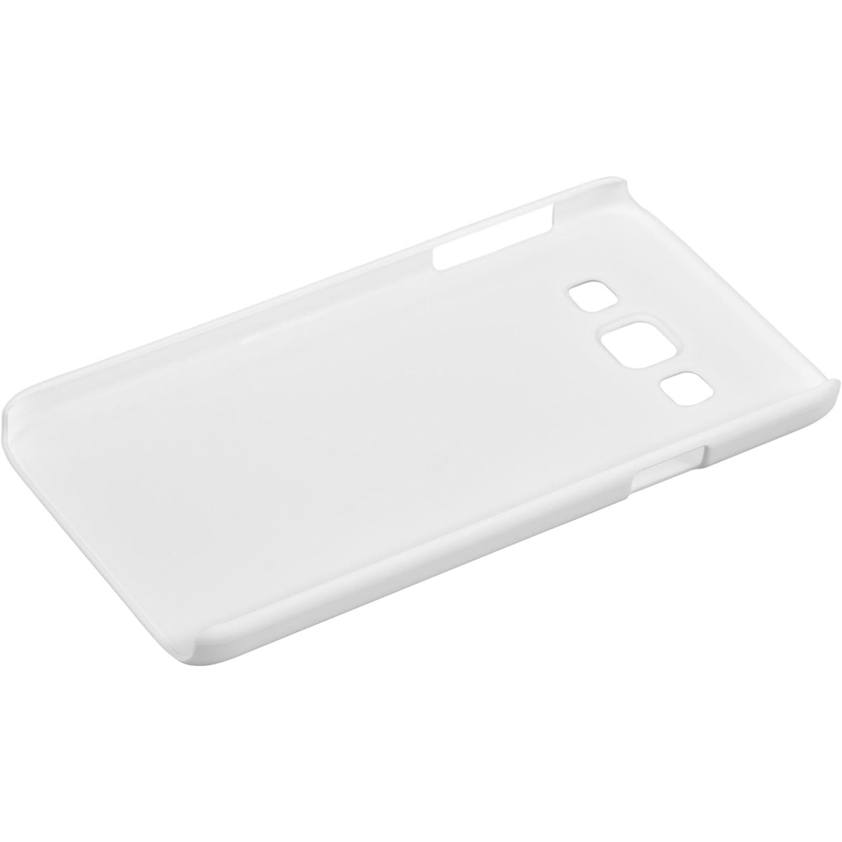 Case für Samsung Galaxy A3 (A300) - Hülle weiß gummiert Hard-case – Ansicht 4