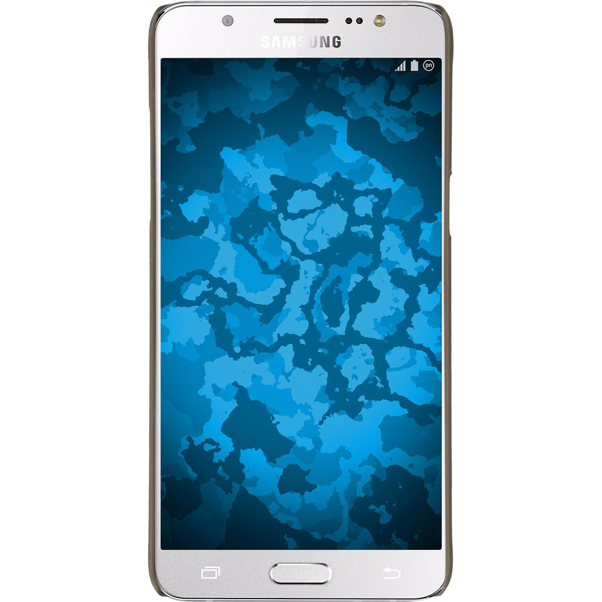 Case für Samsung Galaxy J5 (2016) J510 - Hülle gold gummiert Hard-case – Ansicht 2